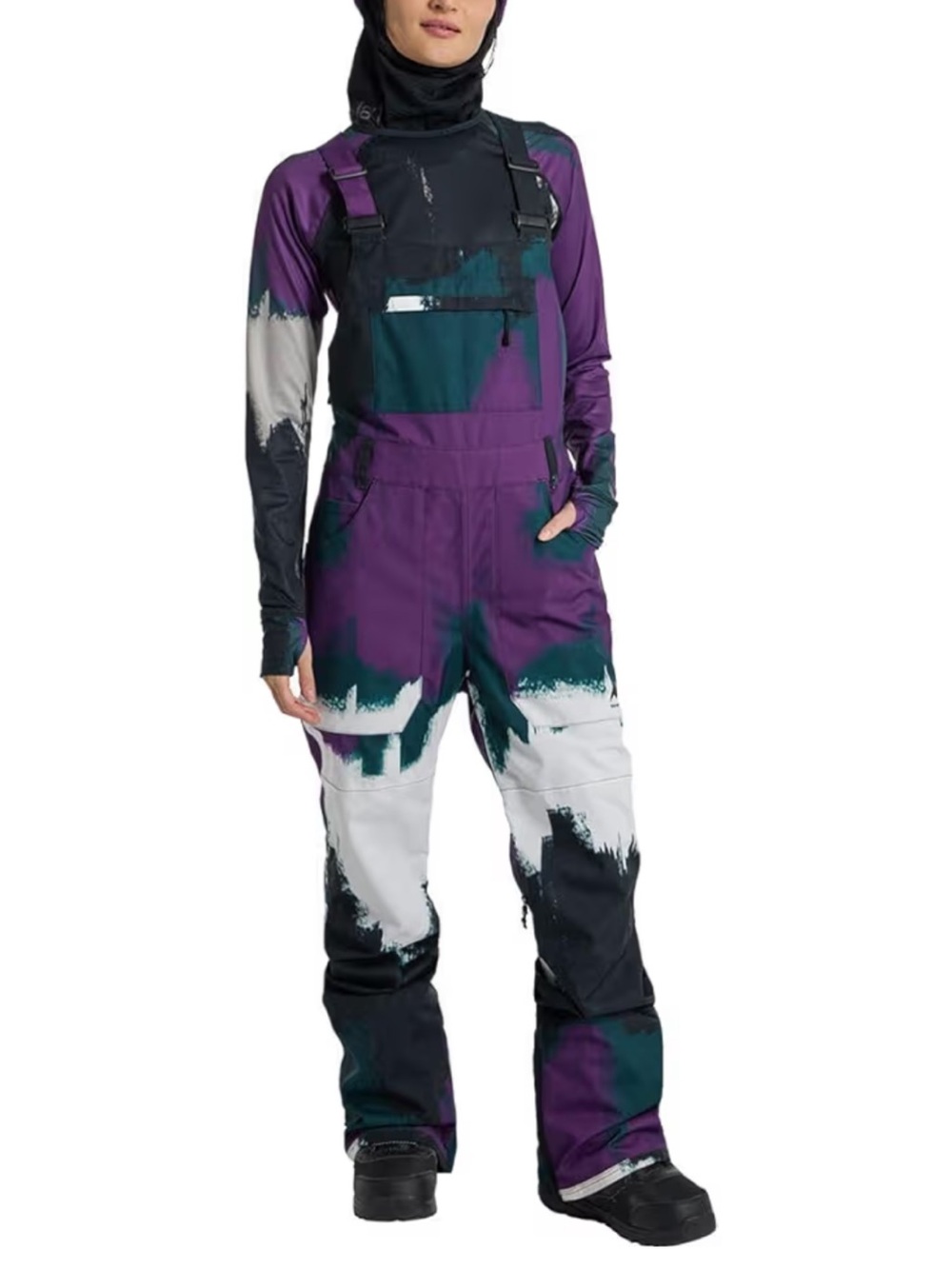 Women's Burton Avalon 2L Stretch Bib Pants
Forest Chalk small snowboard bibs